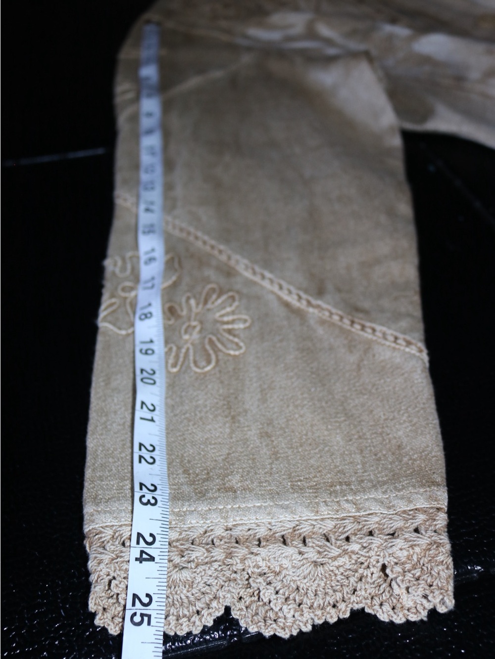 Flashback 1X Embroidered Tapestry Western Jacket Beaded Crochet Boho Y2K Vintage - Picture 14 of 15